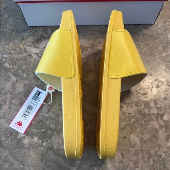 Kappa Slide Sandals Women’s 10 Men’s 8 Yellow - Picture 5 of 8